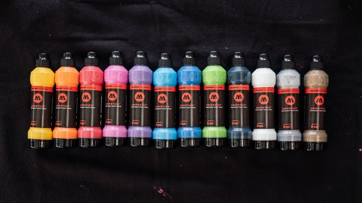 Molotow Маркер Dripstick 860007 золотой 10мм 70мл